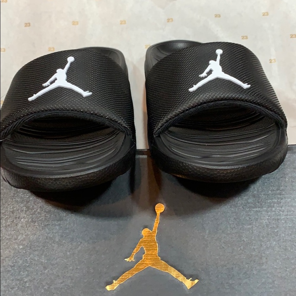 JORDAN BREAK SLIDE Black/White - Picture 8 of 16